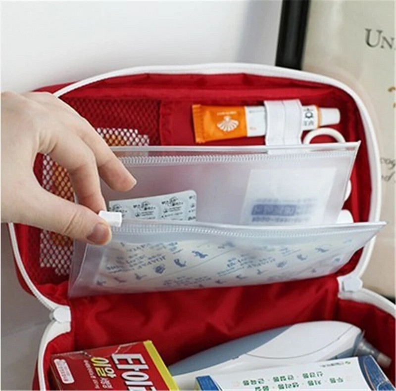 Tühjad suured kaasaskantavad välitingimustes ellujäämise esmaabikomplektid Katastroofi maavärina hädaabikotid Suure mahutavusega koduauto meditsiinipakett