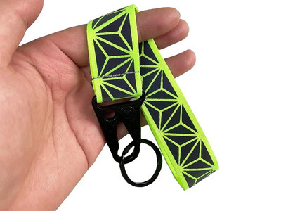 Vysoko jasný reflexný prívesok s reflexným príveskom na kľúče pre cyklistické bezpečnostné vybavenie