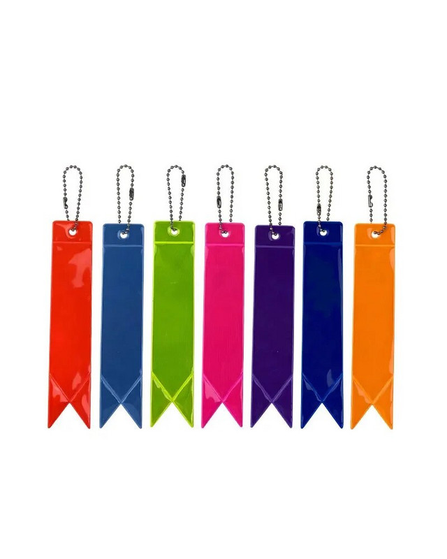 5 buc/sac breloc reflectorizant sigur pentru geantă rucsac pandantiv bandă ornamente reflectoare pentru lucruri adulți copii siguranță noapte