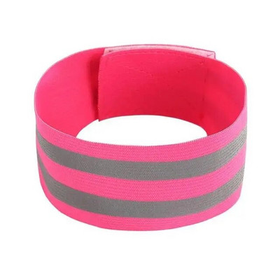 2 vnt. šviesą atspindinčios juostos, juostos atšvaitai vaikams Elastinės rankovės juostelės Saugumo saugos apyrankės, skirtos naktiniam bėgimui dviračiu