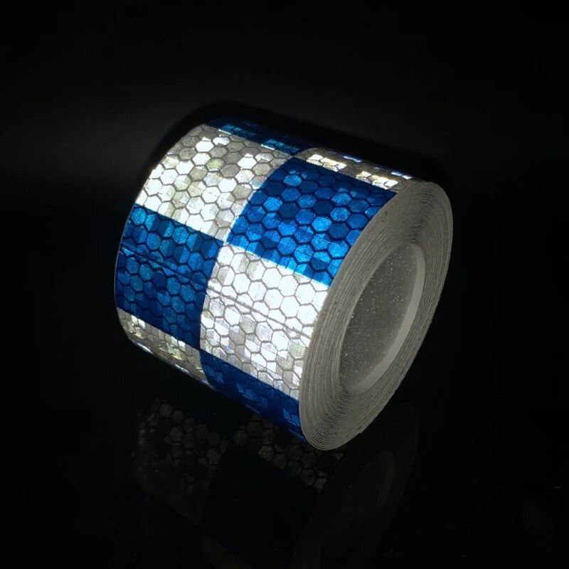 Peegeldavad jalgrattakleebised jalgratta ohutuse tagamiseks Valged punased kollased sinised rattakleebised Autotarvikud