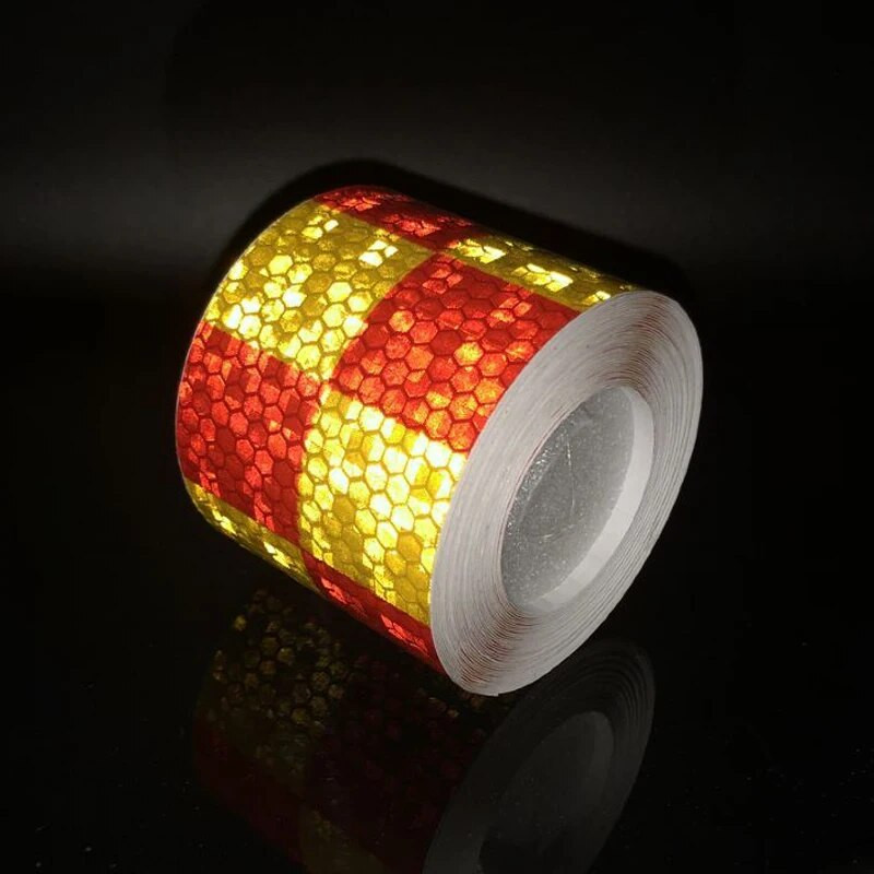 Peegeldavad jalgrattakleebised jalgratta ohutuse tagamiseks Valged punased kollased sinised rattakleebised Autotarvikud