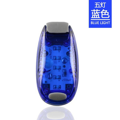 1 vnt. galinio žibinto šalmo šviesą atspindinti įranga, naktinis važiavimas 5 šviesos diodų dalys, saugos LED šviesos gnybtas.