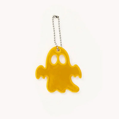 Peegeldavad võtmehoidjad Ohutus helkuri ripatsid hoiatuskottide jalutuskärude jaoks Seljakott Jalgrattasõit Öine liiklus Jalutuskäik ripats Decor