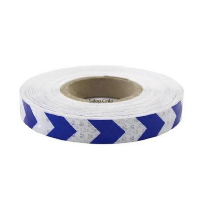 25 mm * 3M mažas blizgantis kvadratinis lipni plėvelė, rodyklė, atspindinti juosta, automobilio stiliaus atšvaitas, skirtas dviračio priekabai