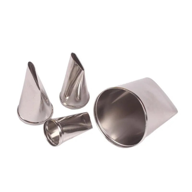 4 kom/set Alati za pečenje Mlaznice za cvijeće ruža Kreativna mlaznica za glazuru Savjeti za slastičarstvo Alati za ukrašavanje kolača od šećera.