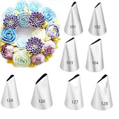 Savjeti za mlaznice od nehrđajućeg čelika DIY alat za ukrašavanje torti Icing Piping Cream Vrećica za tijesto Mlaznica za pekarske alate Kuhinjski pribor