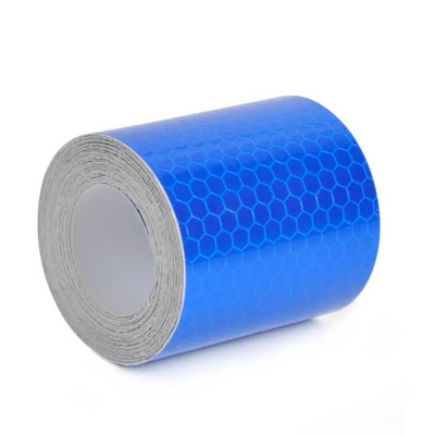 5cmx3m Cinta Reflectante Reflectante Reflective Audinys Reflector Tape Reflex Tape Adhesiva Auto Car Film Crystal Honeycomb 300 Mm Glow Tape