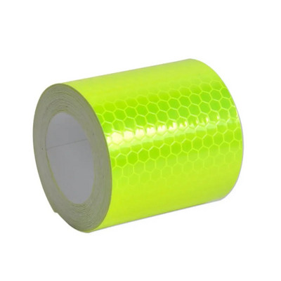 5cmx3m Cinta Reflectante Reflectante Reflective Audinys Reflector Tape Reflex Tape Adhesiva Auto Car Film Crystal Honeycomb 300 Mm Glow Tape