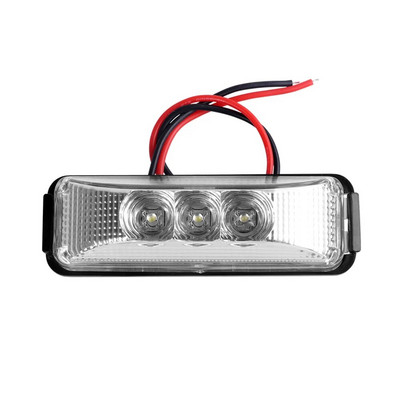 12V kiváló minőségű Piranha Highlight 3 led teherautó oldalsó lámpa LED jelzőlámpa