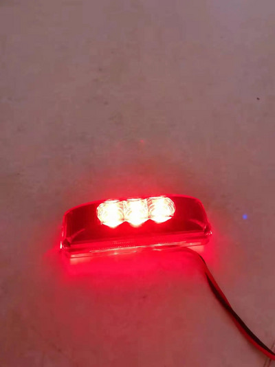 12V kiváló minőségű Piranha Highlight 3 led teherautó oldalsó lámpa LED jelzőlámpa