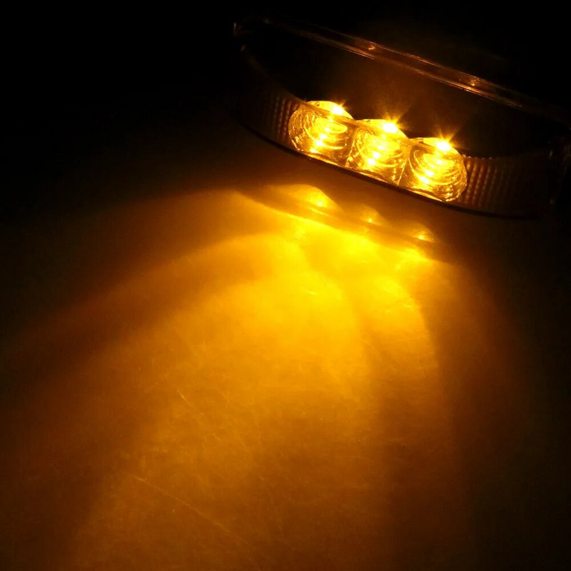12V kiváló minőségű Piranha Highlight 3 led teherautó oldalsó lámpa LED jelzőlámpa