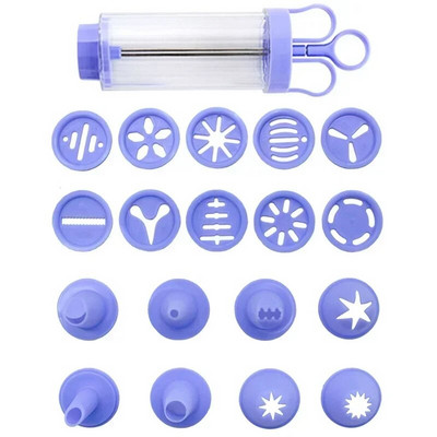 Novi diy ručni aparat za prešanje kolačića Machine Gun Decorating Squeezing Machine za izradu Churros uređaja Alat za pečenje fritula