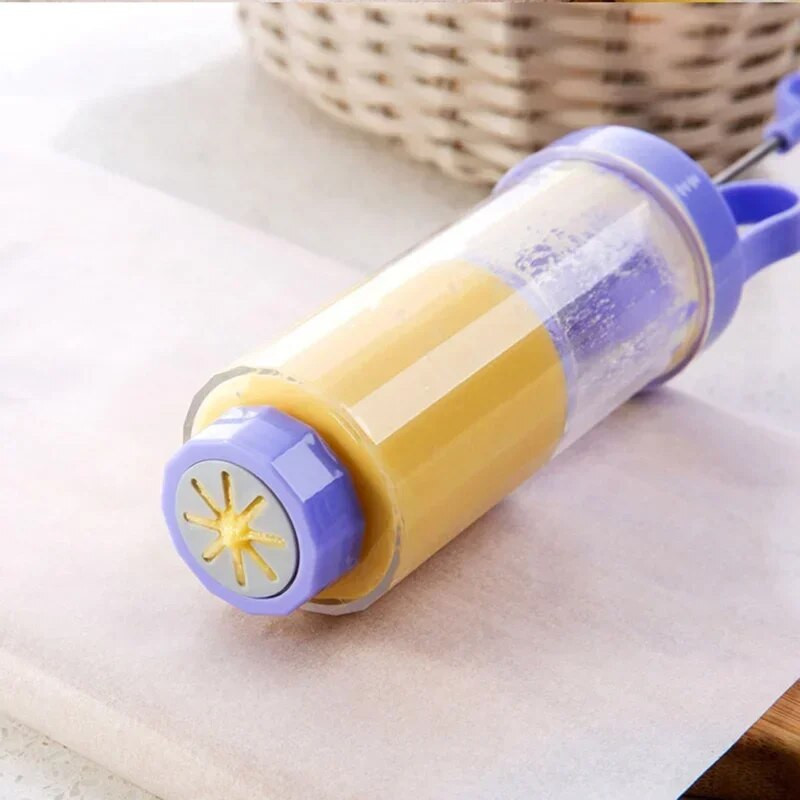 Novi diy ručni aparat za prešanje kolačića Machine Gun Decorating Squeezing Machine za izradu Churros uređaja Alat za pečenje fritula