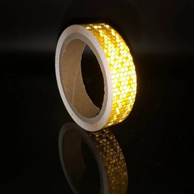 25 mm laius helkurlint fluorestseeruv MTB jalgratas jalgrattasõit MTB helkurkleebised Kleeplindiga jalgratta kleebised