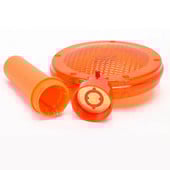 KOOJN LED Highlight Warning Circular Large Cake Light Предупредителна светлина за опасност с ръчна батерия Строб светлина за път