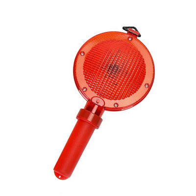 KOOJN LED Highlight Warning Circular Large Cake Light Предупредителна светлина за опасност с ръчна батерия Строб светлина за път