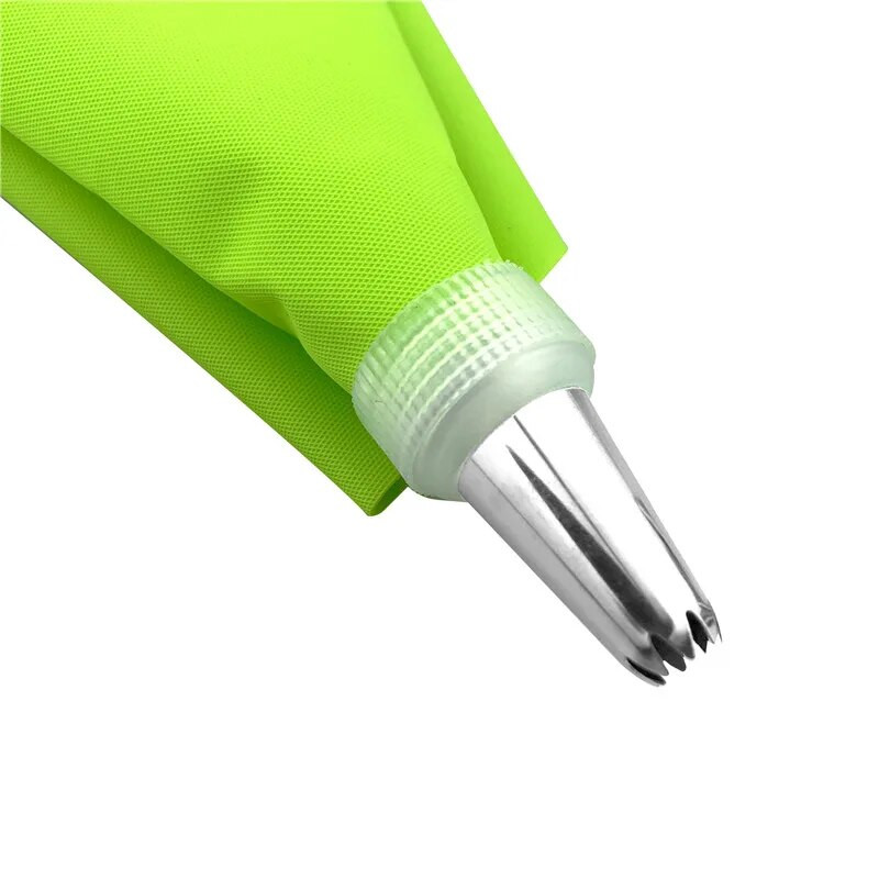 Csőtartó táska aljzat Cukrásztorta Süteményhüvely díszítéshez szilikon szerszámok felszerelés tartozékok fúvókák krémsütés