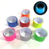 Hästi nähtav helkur randmepael Slap Band käevõrud jalarihmad meestele naistele käepael jooksmiseks jalgrattaga spordi ohutus