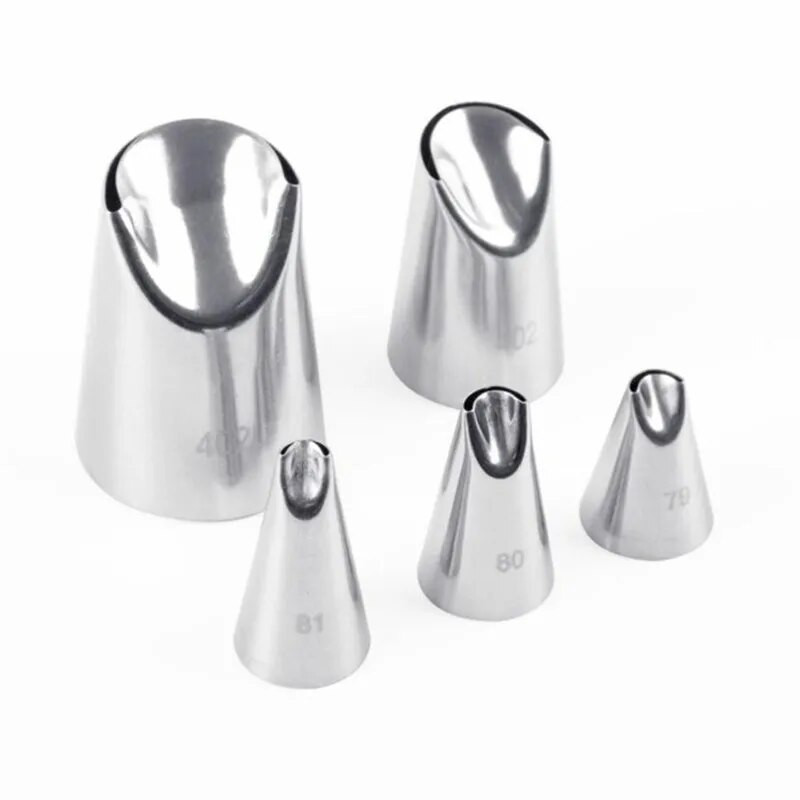 5 kom/set mlaznica za krizanteme Mlaznice za cjevovod za glazuru Mlaznice za tijesto kuhinjski dodatak za pečenje Alati za ukrašavanje kolača