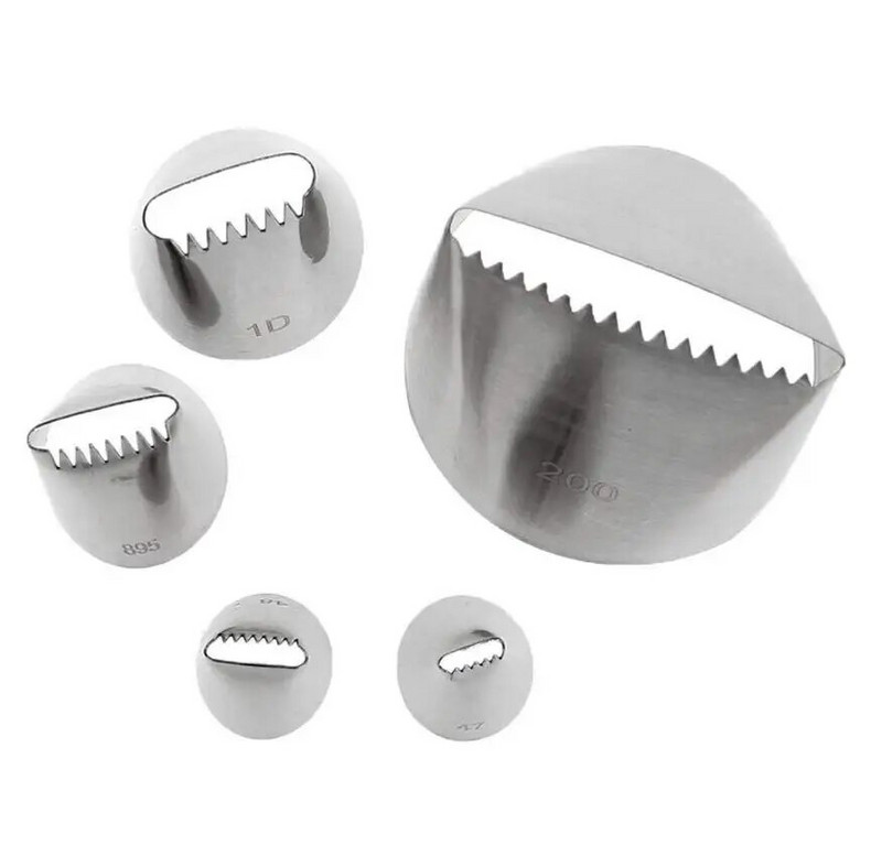 1/3/5 kom Glazura za kolače od nehrđajućeg čelika Mlaznica za cjevovode Košarica Pleteni vrhovi za tijesto Krema za torte Cupcake za Sugar Craft Decorating Tools