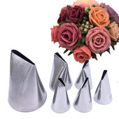 Iznimno velike 127D latice ruže, mlaznice za cijevi za glazuru, set savjeta za kolače, alati za kolače za ukrašavanje kolača