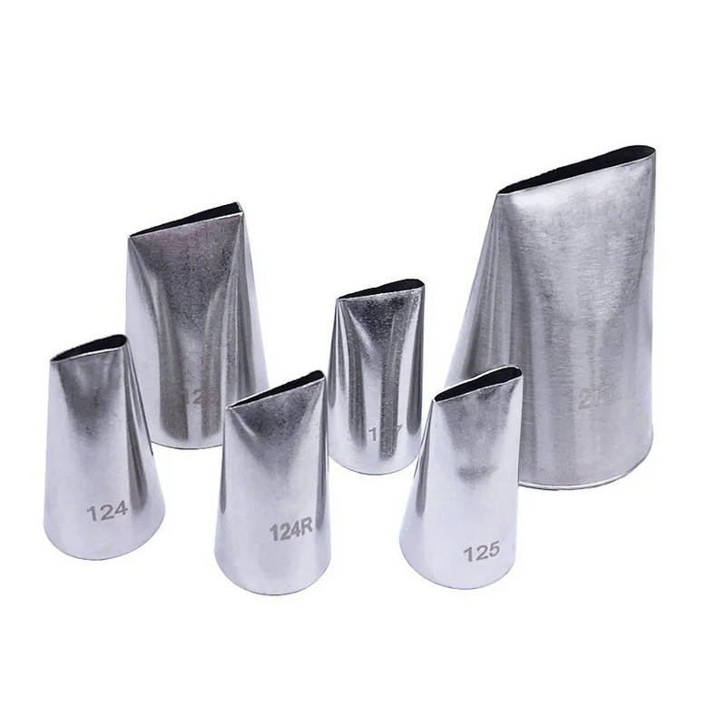 Iznimno velike 127D latice ruže, mlaznice za cijevi za glazuru, set savjeta za kolače, alati za kolače za ukrašavanje kolača