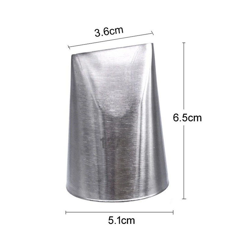 Iznimno velike 127D latice ruže, mlaznice za cijevi za glazuru, set savjeta za kolače, alati za kolače za ukrašavanje kolača