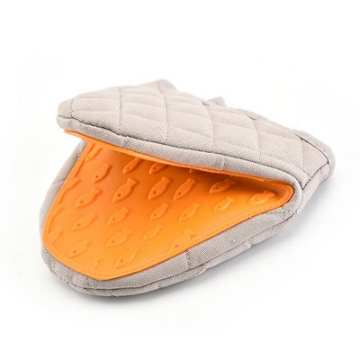 1PC Silikonske rukavice za pećnicu protiv opeklina Rukavice Držač za lonce Kuhinjske silikonske rukavice Pladanj za posuđe Držač zdjele za pećnicu Handschoen Stezaljka za ruke