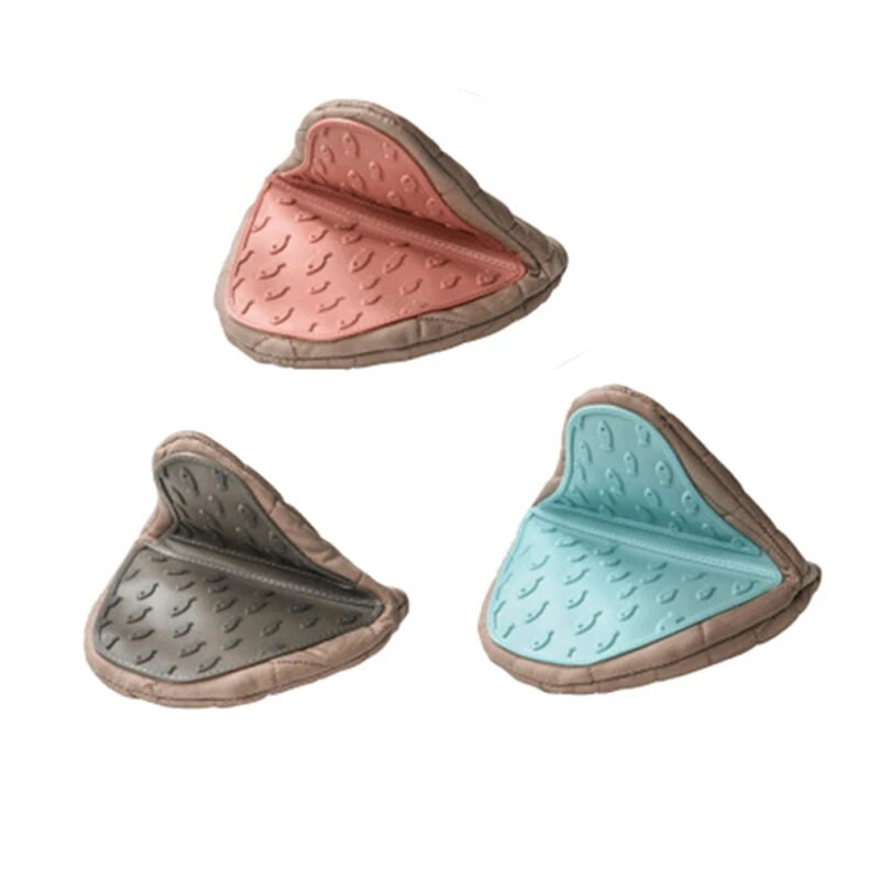 1PC Silikonske izolacijske kopče za rukavice, rukavice za pećnicu otporne na visoke temperature, kuhinjska kopča protiv opeklina, kopča za ruke za mikrovalnu pećnicu