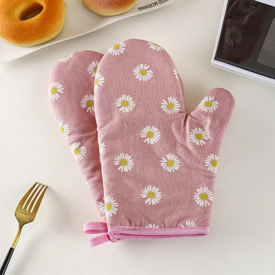 2kom rukavica za toplinsku izolaciju Držači za mikrovalnu pećnicu protiv opekotina Podloga za pećnicu za kuhanje Kuhinjske rukavice za pećnicu otporne na visoke temperature