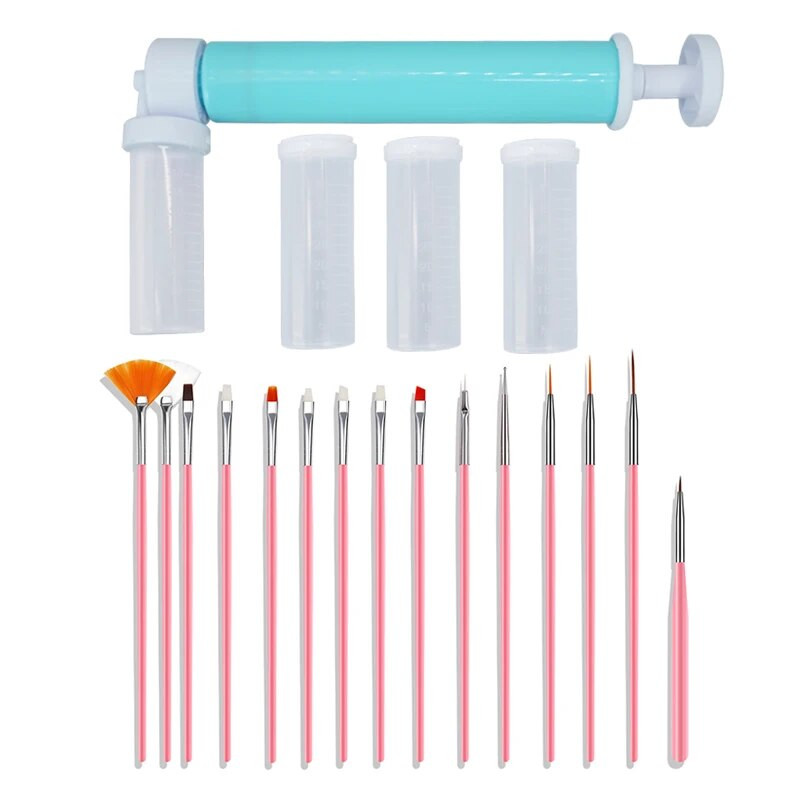 1kom Cake Airbrush Alati za ukrašavanje kolača Pribor za ukrašavanje kolača Desertna kuhinja Dodaci za pečenje Alati za tijesta Pištolj za prskanje