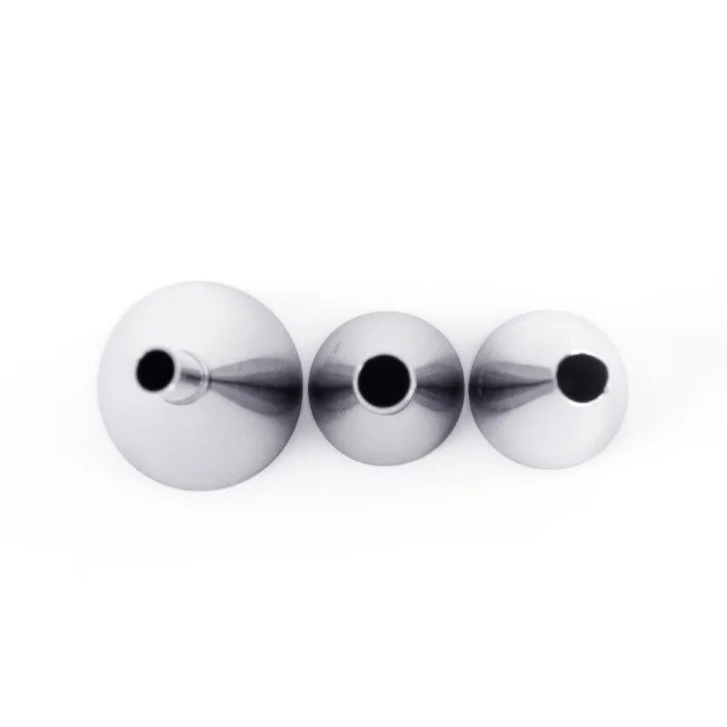 2/3/4 komada mlaznica za lisnate eklere od nehrđajućeg čelika Šprica za kolače Nastavci za cijeđenje kreme Kit za cijeđenje vrhnja Alati za slastičarstvo