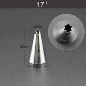 Male mlaznice za ukrašavanje od nehrđajućeg čelika Cijev za glazuru Savjeti za pecivo Fondant Ukrašavanje torte Sugarcraft Alati Posuda za pečenje