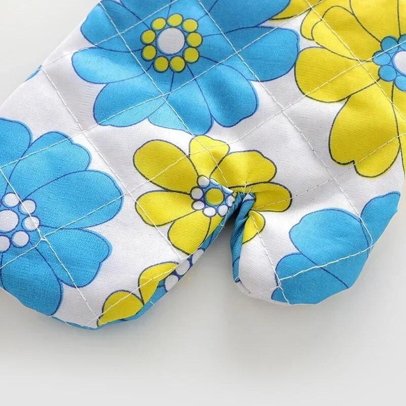 Pojedinačna mikrovalna pećnica posebna toplinska izolacija zadebljana pećnica na visokim temperaturama vruća rukavica kuhinjski silikon za zaštitu od topline za pečenje