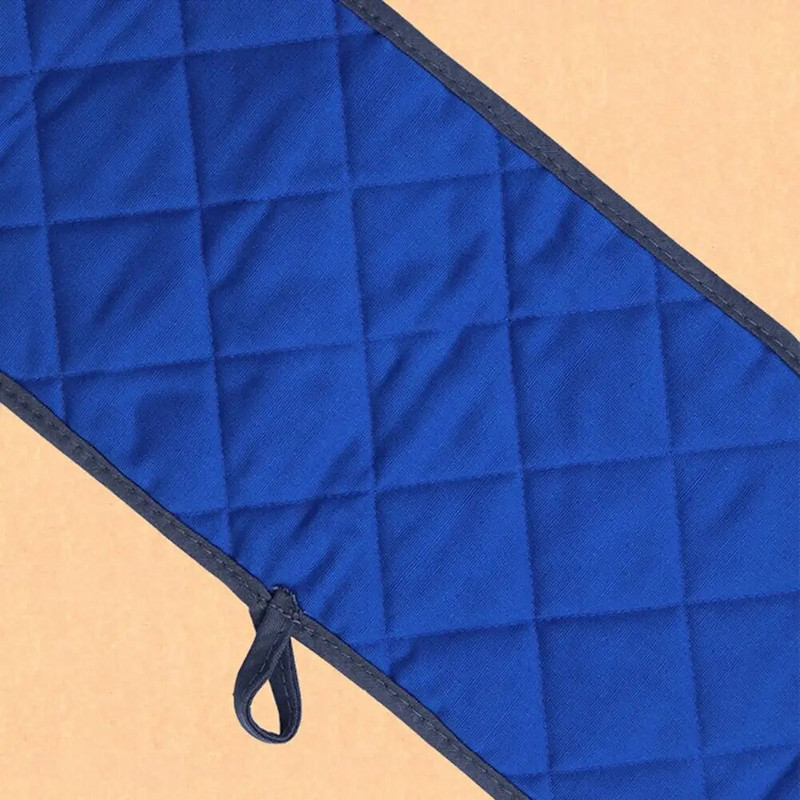 Dvipusis karščiui atsparus medvilninės pirštinės, paminkštintas orkaitėje, virtuvės kepimo pirštinių įrankis