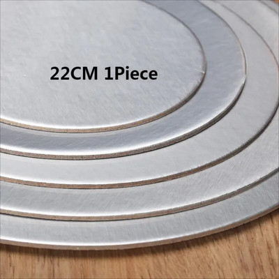 10,16,22,26cm Tavă rotundă aurie pentru tort Bază cerc din carton pentru accesorii pentru decorarea torturilor, tavă de desert pentru cupcake, instrumente pentru tort