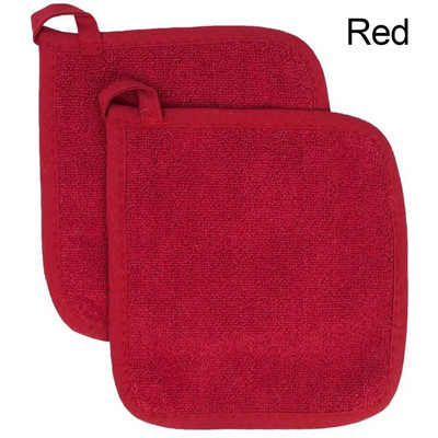 2 KOM Pamučni držač lonca Tava Krpa za pećnicu Otporna izolacija Podloge Kuhinjski podmetači Stol Ručnik Toplinska izolacija