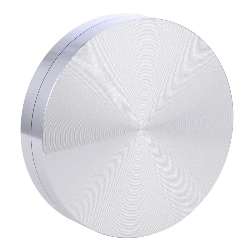 Tortų kepimo padėklas sukamasis aliuminio lydinio besisukantis padėklas stovas, pagrindas rotoriaus guolis, įrankiai sidabriniai