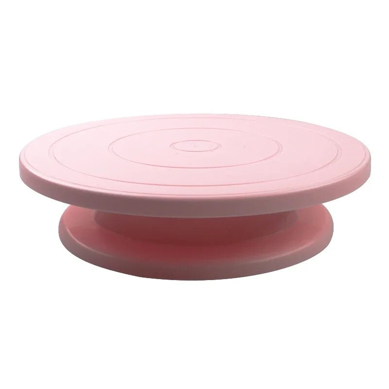 10 colių sukamasis tortų sukamasis, neslystantis apvalus tortų stovas Tortų dekoravimo įrankiai Tortų sukamasis stalas Virtuvėje „pasidaryk pats“ keptuvės kepimo įrankiai