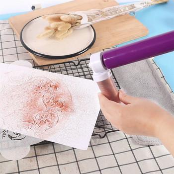 Пазарувайте Baked Ръчна пръскачка за торта Ръчно оцветяване на торта Прах за прах Съдове за печене Инструменти за декориране на сладкиши Кухненски аксесоари за печене