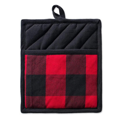 Neklizajuće rešetkaste pamučne kuhinjske rukavice za kuhanje u mikrovalnoj pećnici Držači za lonce za pečenje roštilja Deblja izolacija Rukavice za pećnicu Jastučić za toplinsku izolaciju