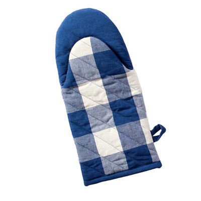 Neklizajuće rešetkaste pamučne kuhinjske rukavice za kuhanje u mikrovalnoj pećnici Držači za lonce za pečenje roštilja Deblja izolacija Rukavice za pećnicu Jastučić za toplinsku izolaciju