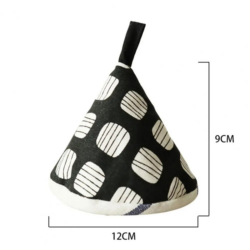 Pamučna tkanina za kapu za tavu Pamukom podstavljena prošivena navlaka za ručku lonca otporna na toplinu Izbjegnite opekotine Držači za lonce za kućne potrepštine