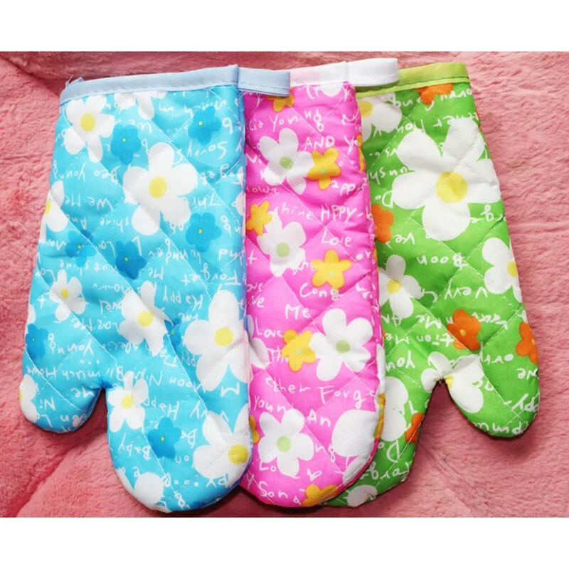 Rukavica za mikrovalnu pećnicu Kuhinjski alat Otpornost na visoke temperature Rukavice za pečenje Pamučne kuhinjske rukavice otporne na toplinu