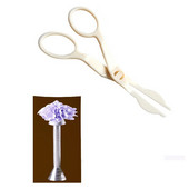 2Pcs/1PC Cvjetne škare za nokte Sigurnost za ruže Podizač ukrasa za fondan Pladanj za ukrašavanje kolača Krema za pečenje Štapići za pecivo