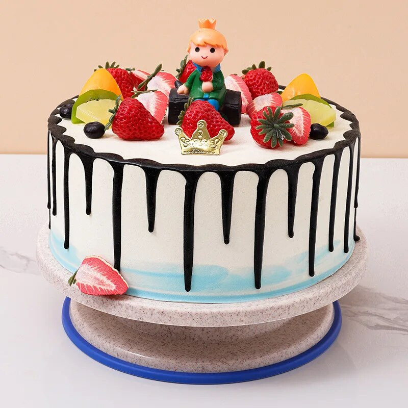 Besisukantis tortų sukamasis stalas, sklandžiai besisukantis tortų stovas, suktukas Kepimo įrankiai Priedai Virtuvės pyrago įrankių reikmenys