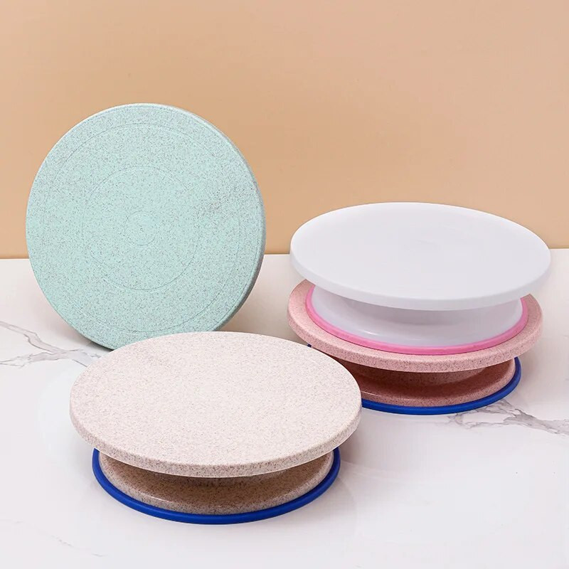 Besisukantis tortų sukamasis stalas, sklandžiai besisukantis tortų stovas, suktukas Kepimo įrankiai Priedai Virtuvės pyrago įrankių reikmenys