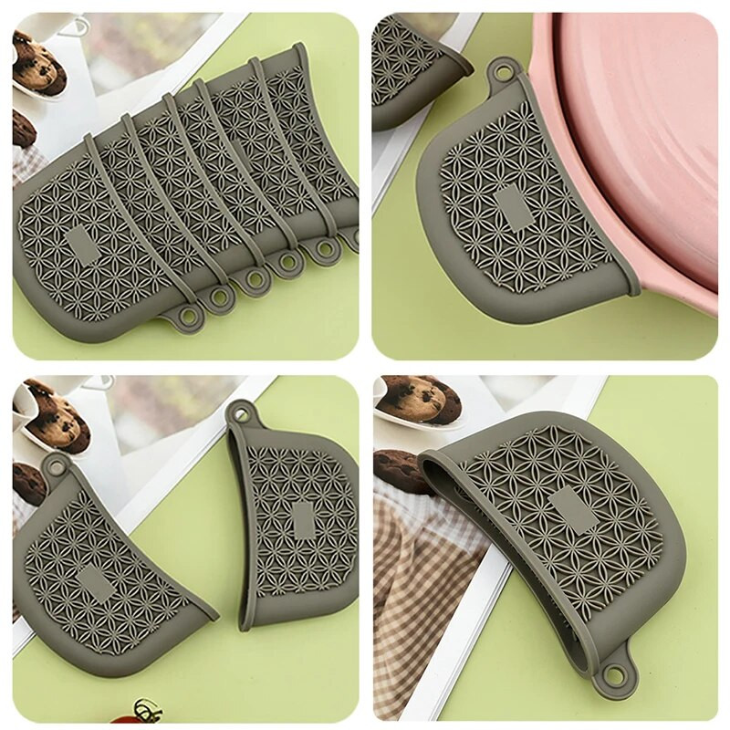 1/2 tk silikoonist soojusisolatsiooniga ahjukinnas, kinnas pajaroog kõrvapanni potihoidja ahjukäepide kuumakindla potiklambriga köögitarvikud