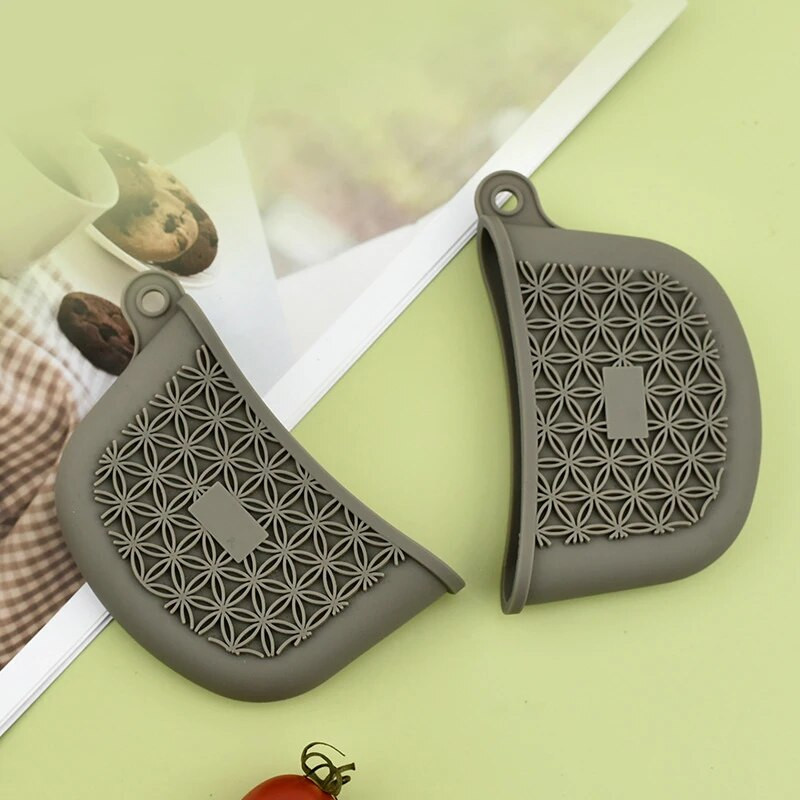 1/2 tk silikoonist soojusisolatsiooniga ahjukinnas, kinnas pajaroog kõrvapanni potihoidja ahjukäepide kuumakindla potiklambriga köögitarvikud